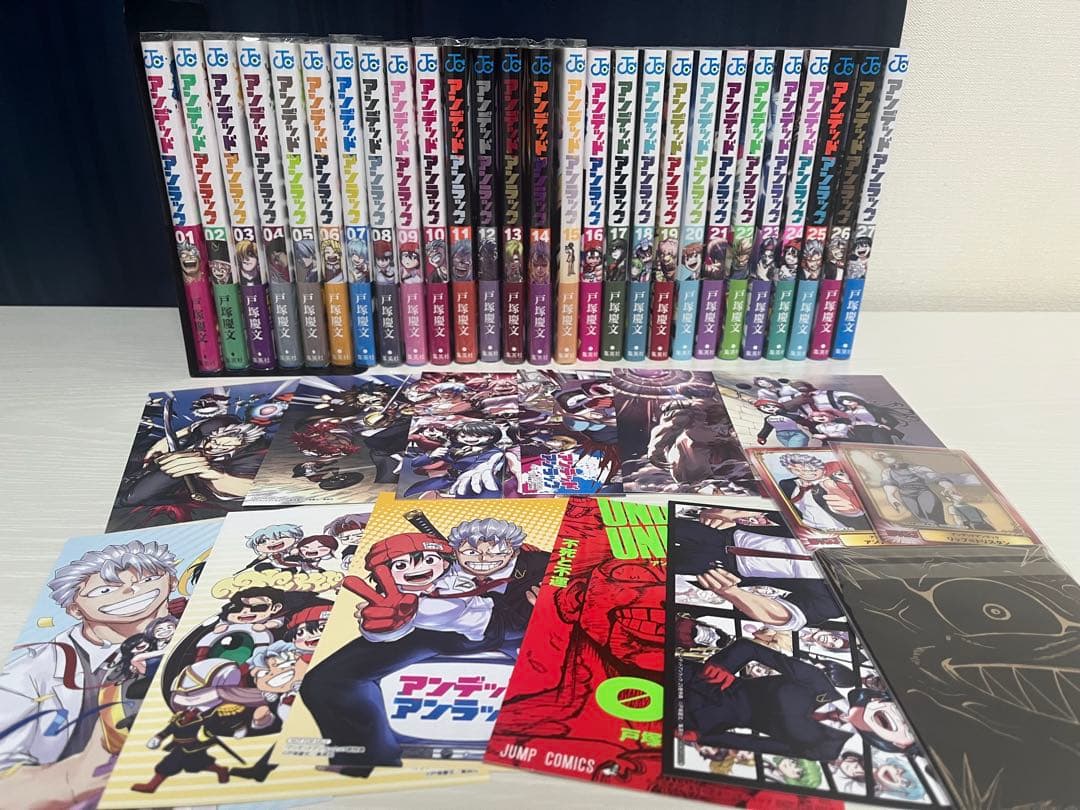 【全巻初版帯付き】アンデッドアンラック 全巻セット