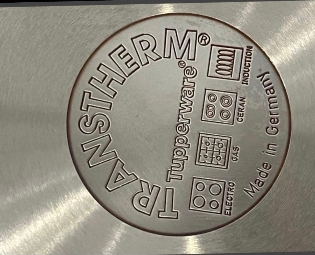 ドイツ製madeinGermanTupperware28cmフライパンカバー付き