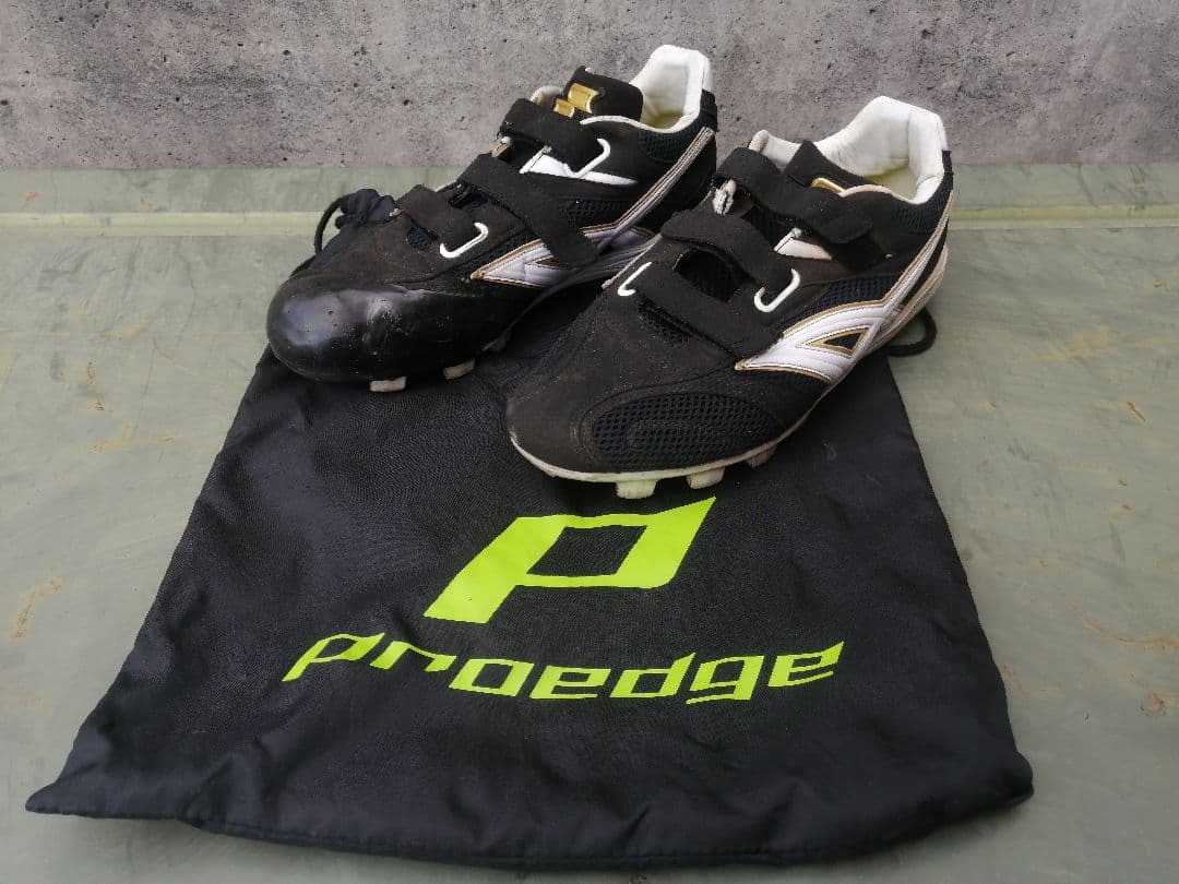 SSK プロエッジ スパイク ブロックソール 菊池モデル メッシュ 黒/金