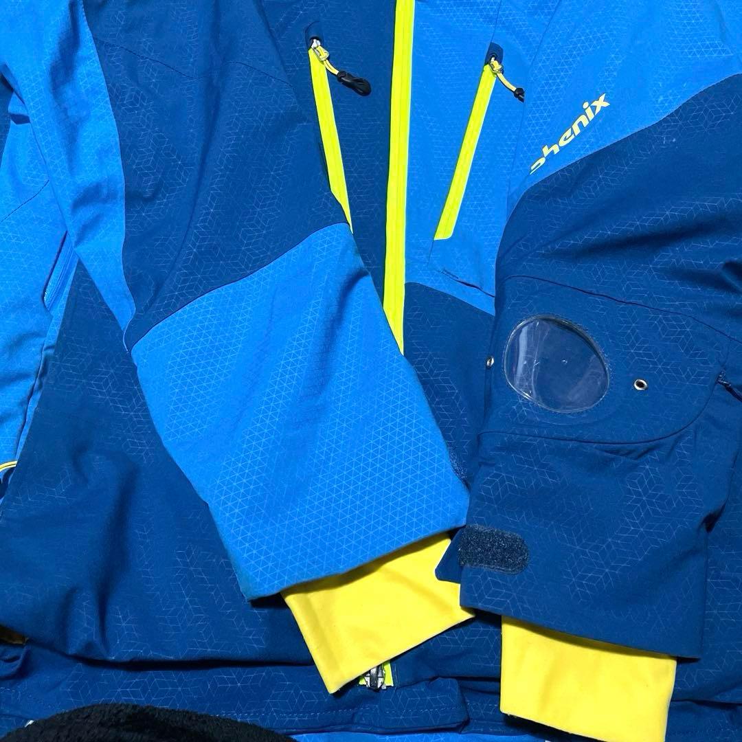 150 phenixスキーウェア上下 XXS フェニックス 青 黄