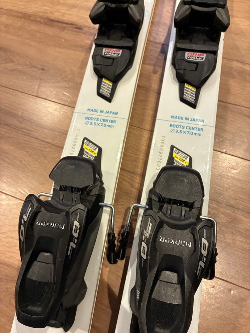 ジュニアスキー&ビンディングセット　Vector Glide NANA 130