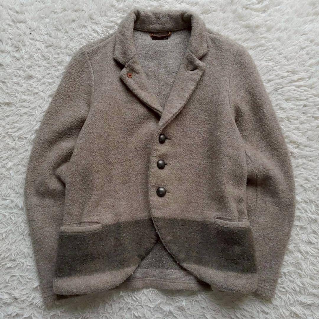 KAPITAL アーミーボーダー メタルボタン ファームジャケット 裏毛 秋冬