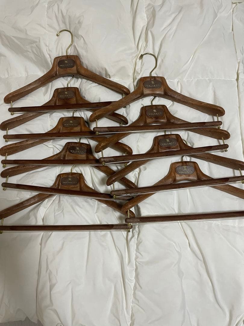 MAINETTI マイネッティ サルトリアーレ　ハンガー　9本セット