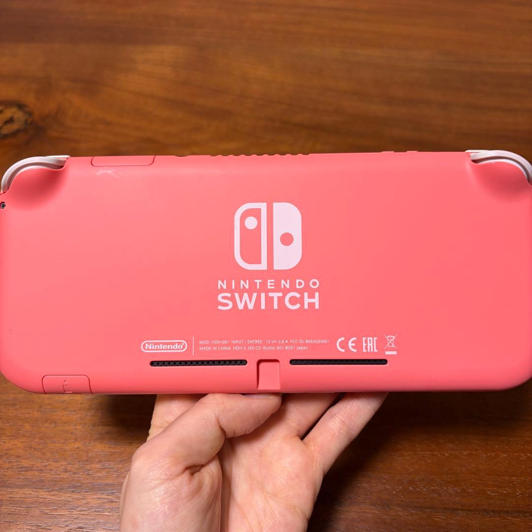 【値引きしました】Nintendo Switch Lite コーラルピンク 本体