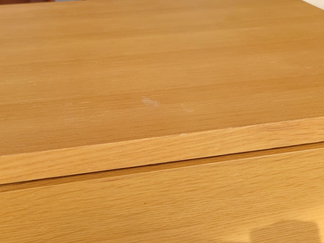 MUJI 無印良品 天然木 北欧 6段 収納チェスト オーク材突板 幅80cm