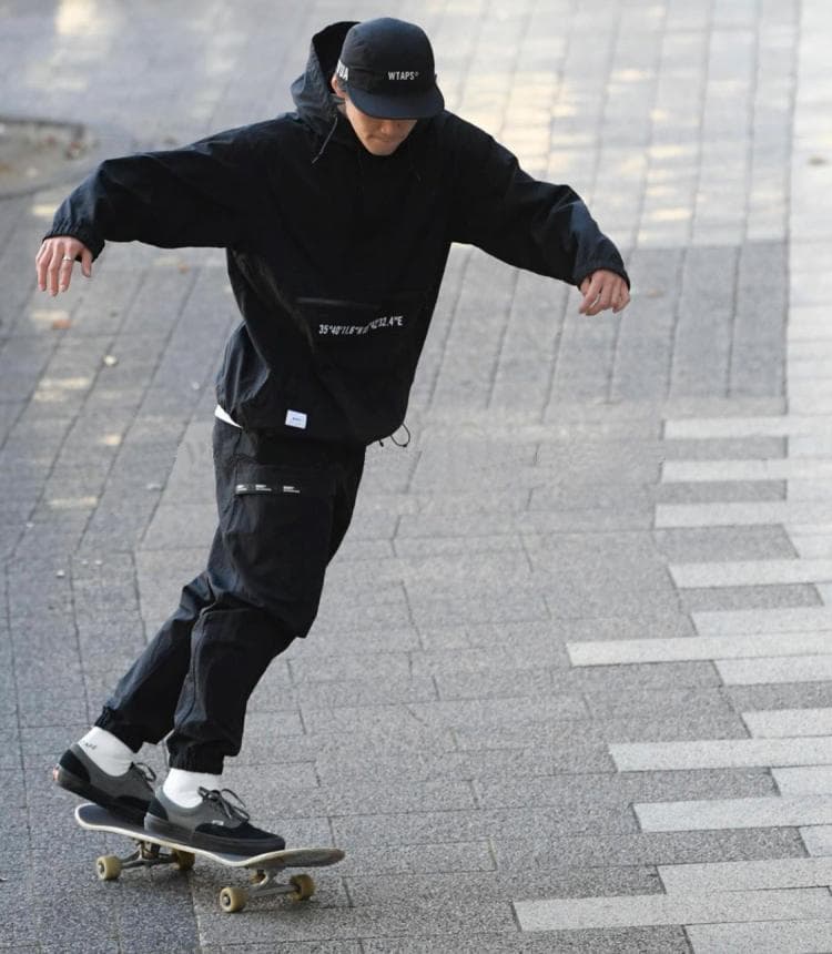 WTAPS TROUSERS.NYCO WEATHER Lサイズ BK