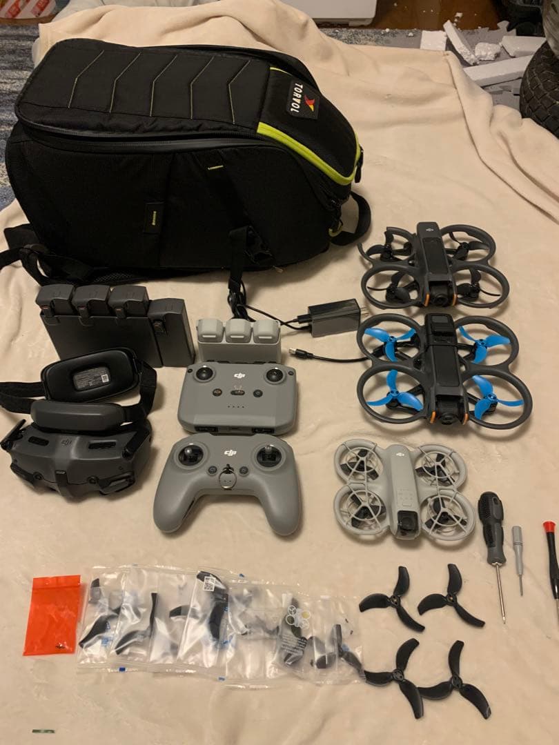 DJI Avata 2 DJI neo 急速充電器付きフルセット