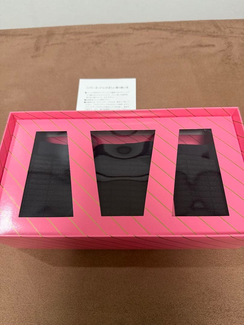 パワーガード ボクサータイプ 女性用ブラック3枚 新品【Mサイズ】