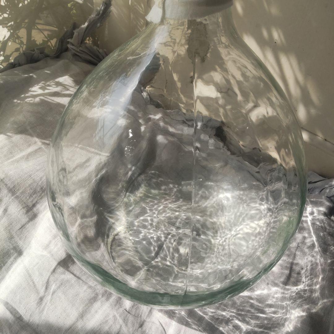 フランス　アンティーク　特大　ディミジョンボトル　ガラス