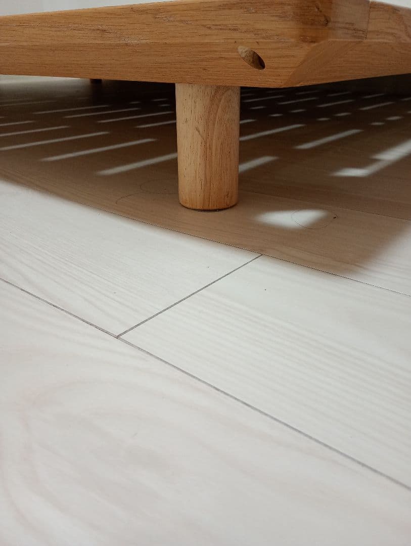 無印　木製ベッドフレーム　ダブル