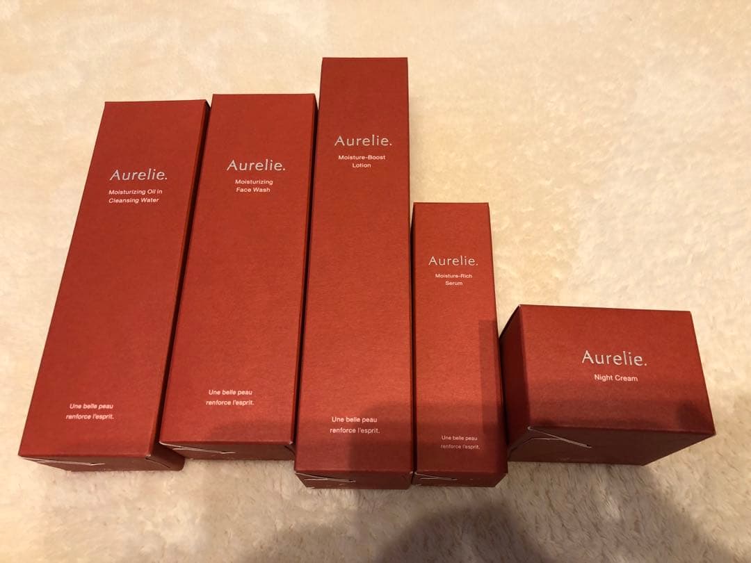 オレリー　未使用5点セット