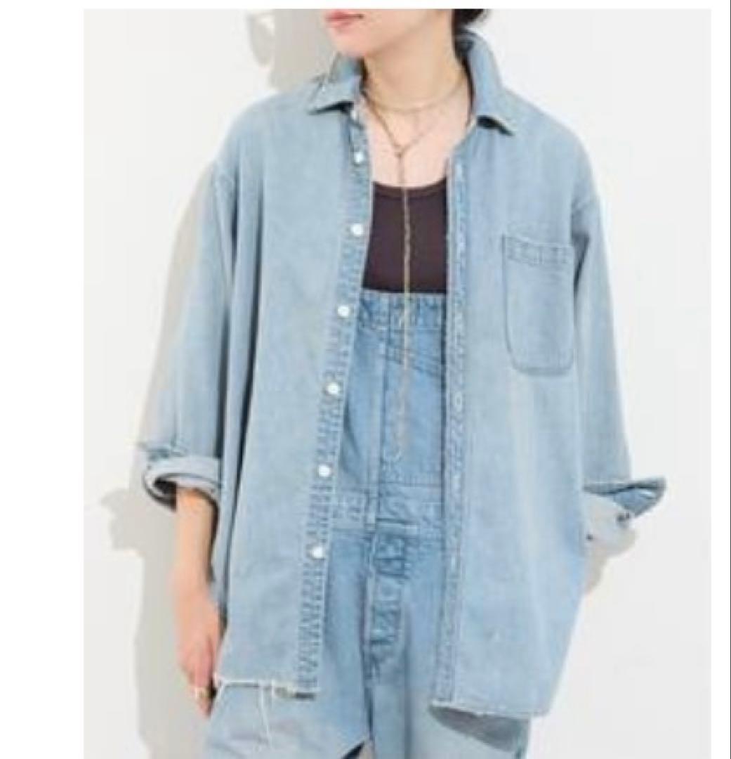 ATTICK BY JOHNBULL USED DENIMシャツ