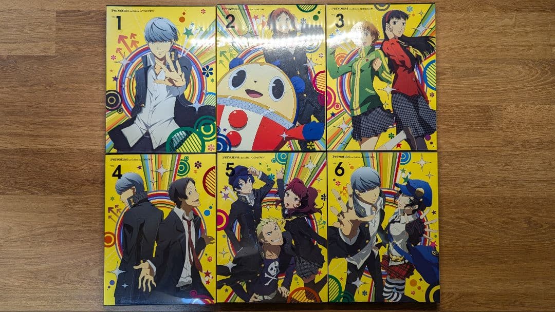 ペルソナ4 ザ・ゴールデン アニメーション DVD全巻セット