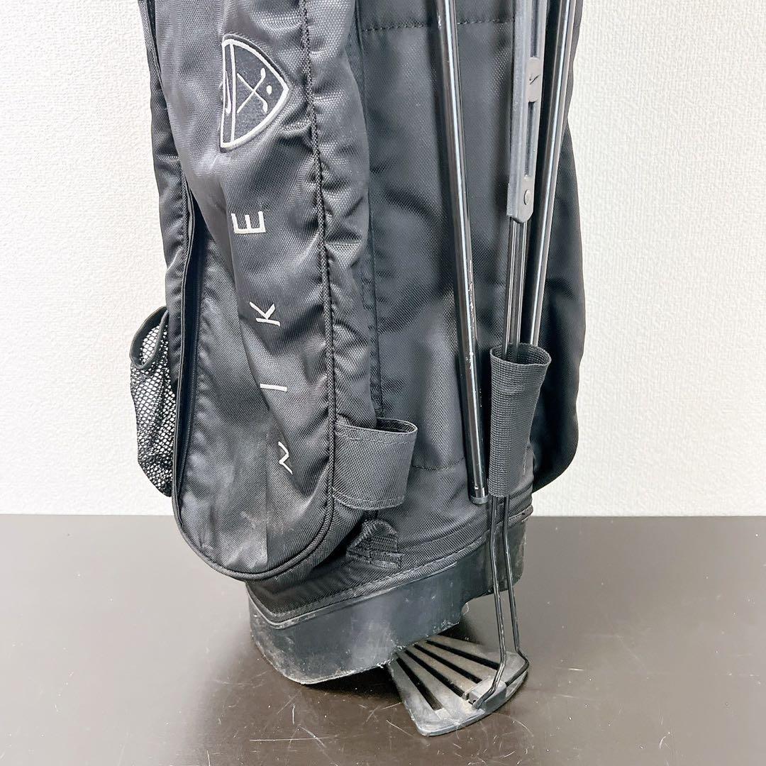 希少 NIKE ナイキ スタンドキャディバッグ IZZO高機能ストラップ4分割黒