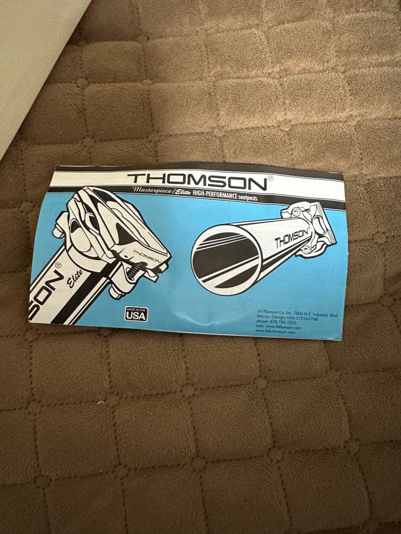 パーツ THOMSON ELITE SEATPOST 31.6mm/367mm