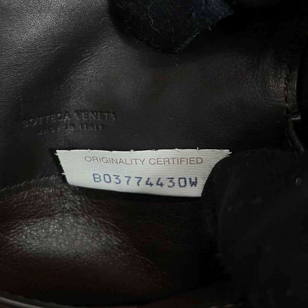 極美✨ボッテガヴェネタ カードケース 名刺入れ イントレチャート ブラウン