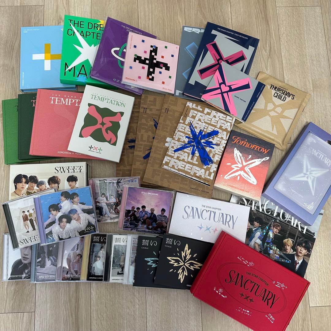 TXT CD アルバム まとめ売り セット (トレカなし) 36個