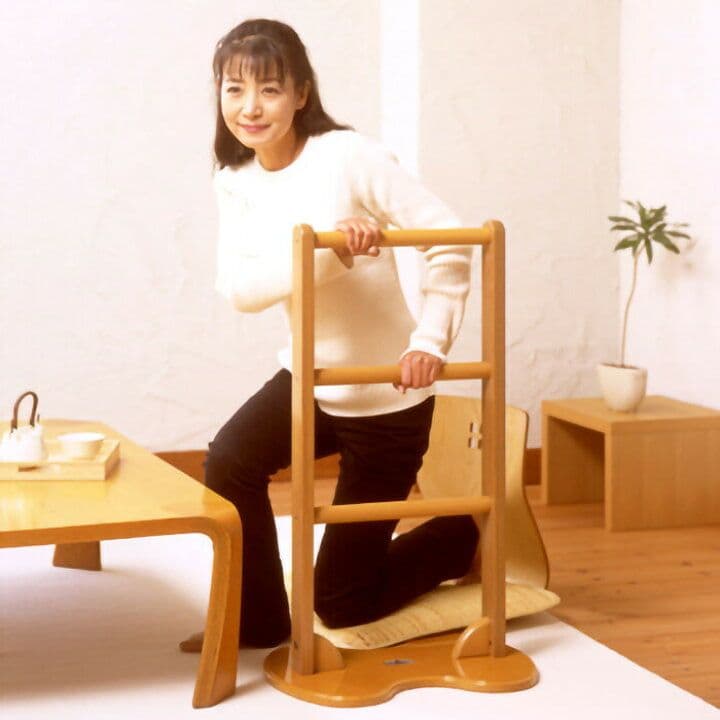 立ち上がり補助手すり どこでも手すりB キンタロー 安心の日本製 3段 送料無料