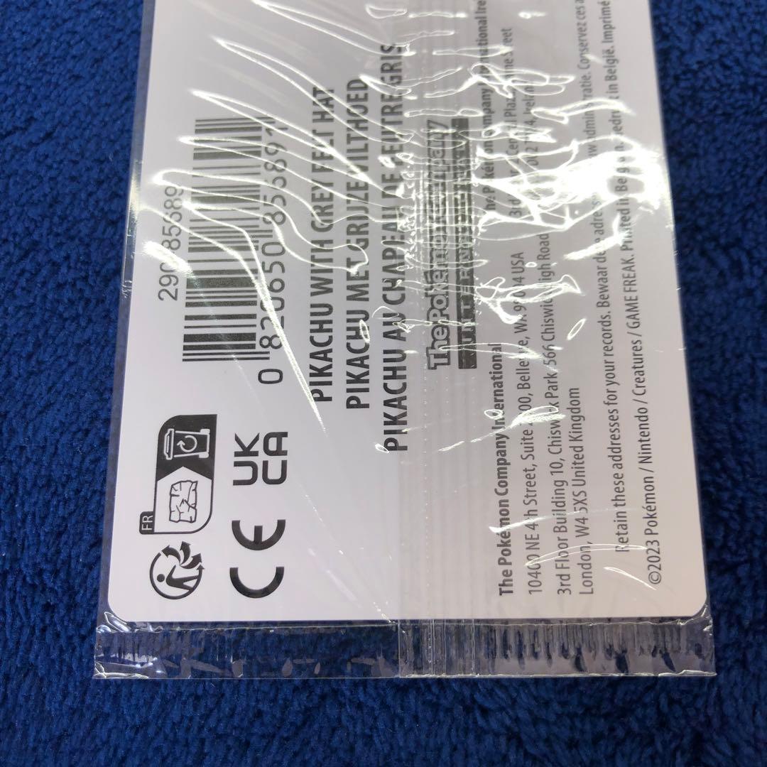 Pikachu with Gray Fish Hat ゴッホピカチュウ 未開封