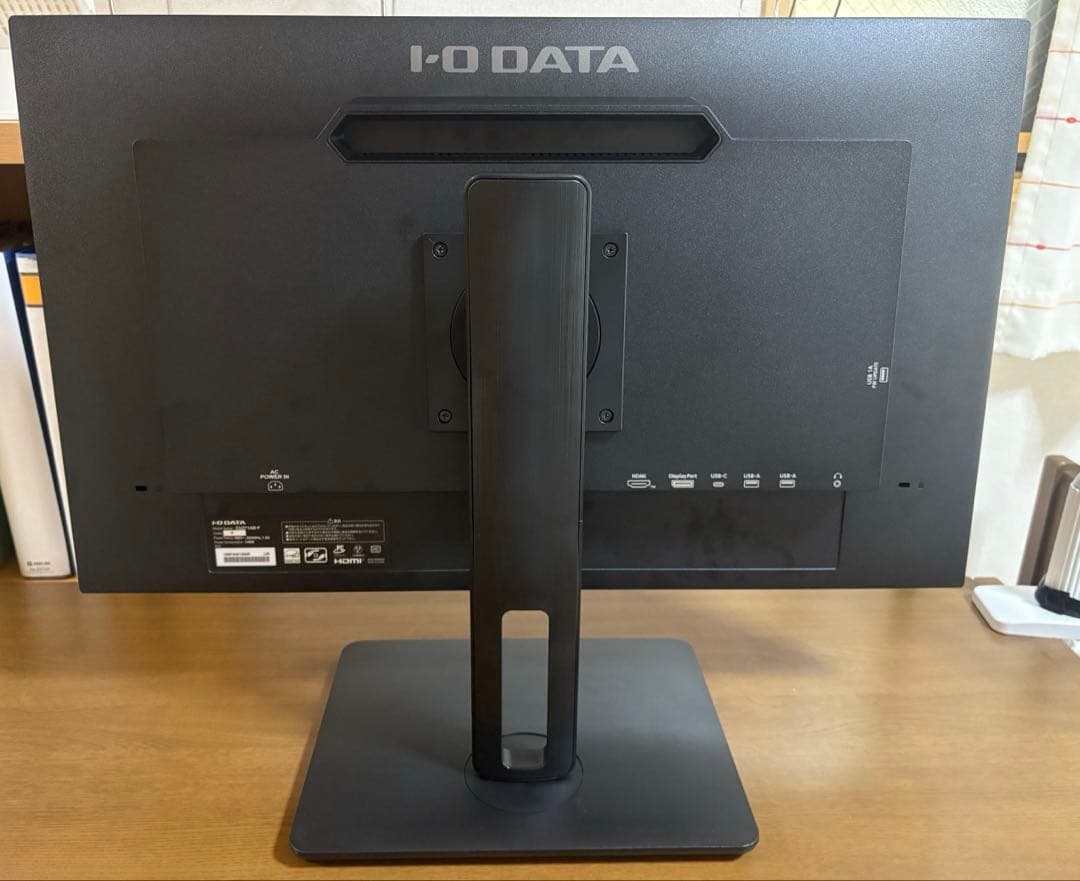 新品交換済 IO DATA27型4K USB-C 65W給電 CU271AB-F