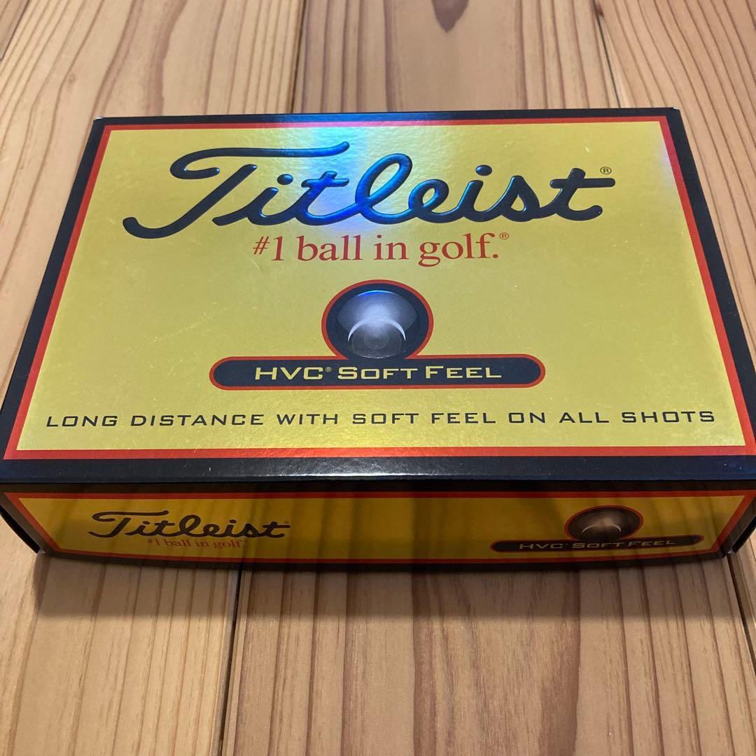 タイトリストHVC ソフトフィール　10ダース　ゴルフボール※