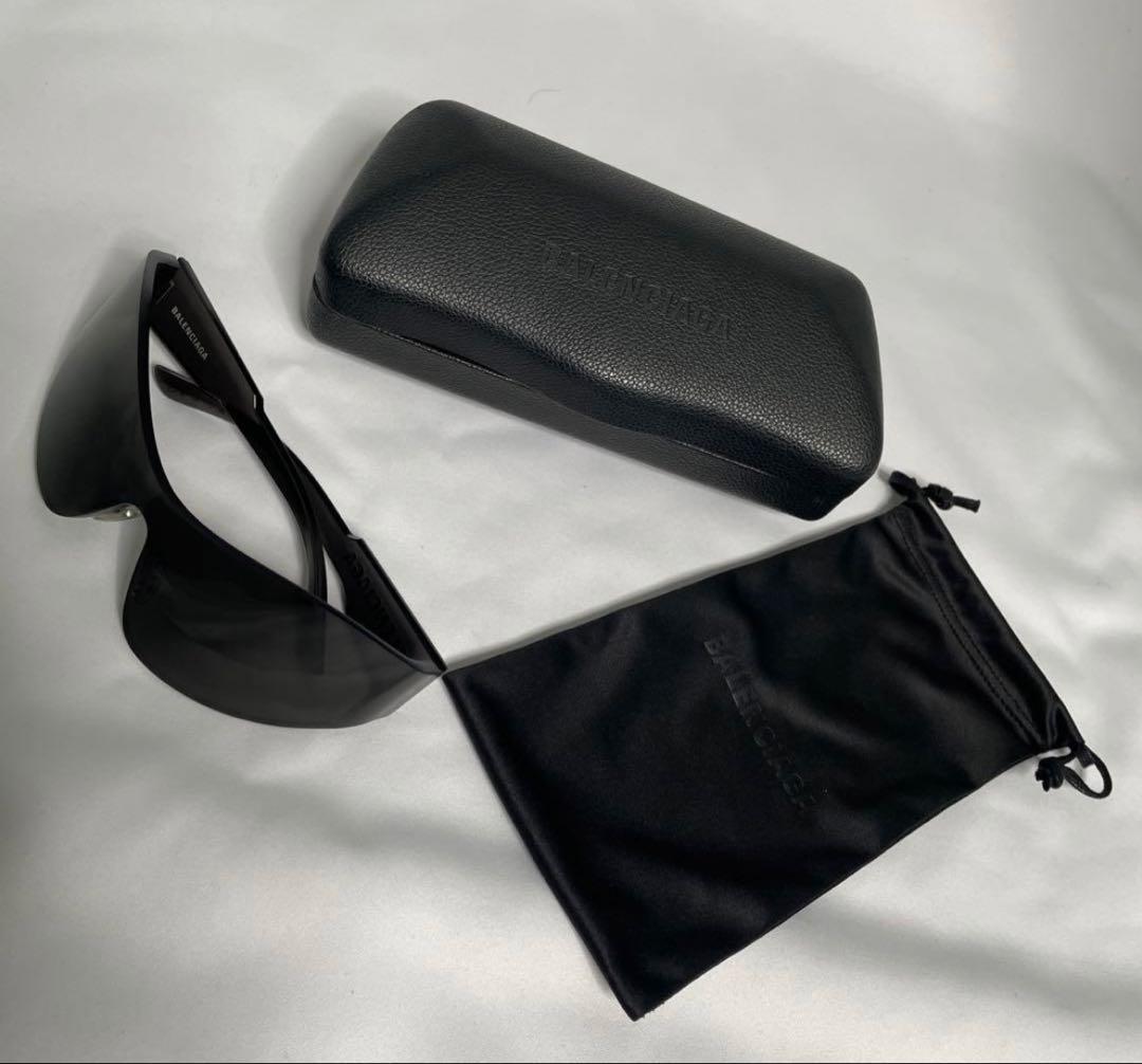 BALENCIAGA バレンシアガ サングラス BB0257S MASK CAT