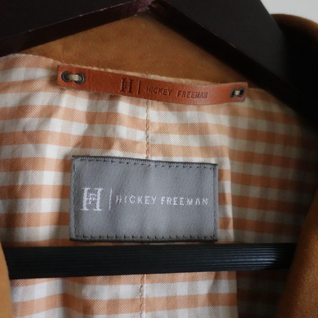 【イタリア製】HICKEY FREEMAN シープスキン　テーラードジャケット