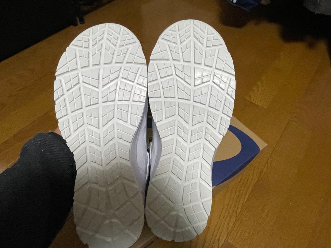 asics オールホワイト BOAシステム ハイカット安全靴