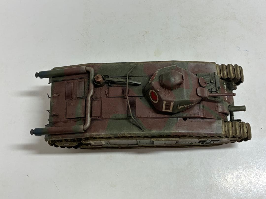 タミヤ 1/35 B1 bis 完成品 戦車　模型　プラモデル　フランス