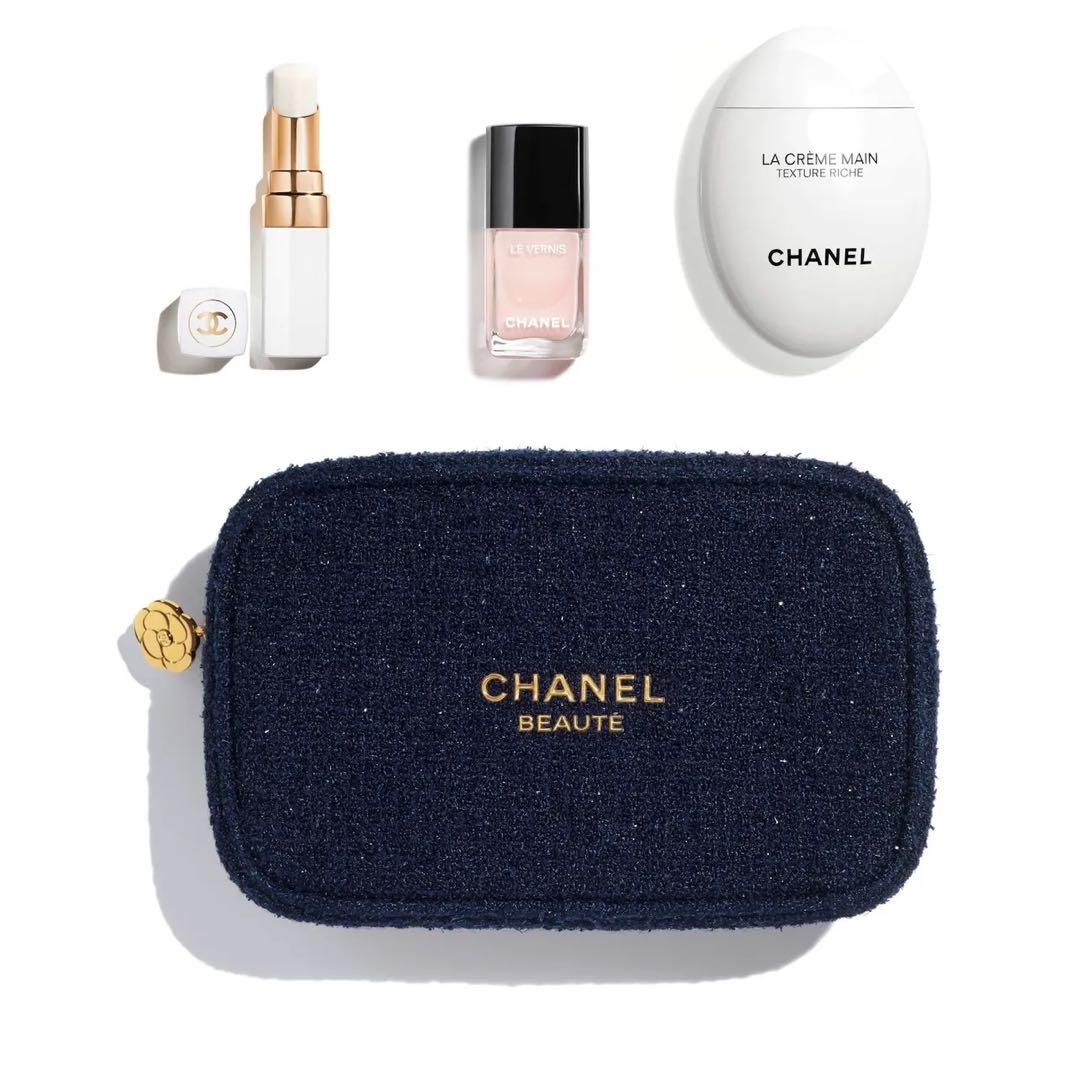 【新品未使用】CHANEL 2026 ホリデー限定 リップ＆ネイルケアセット