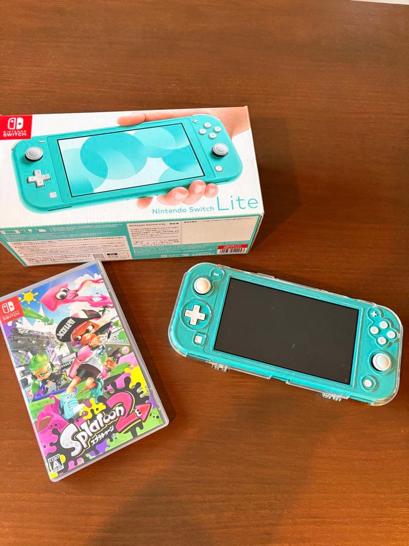 熊Nintendo Switch Lite ターコイズ ソフトなし
