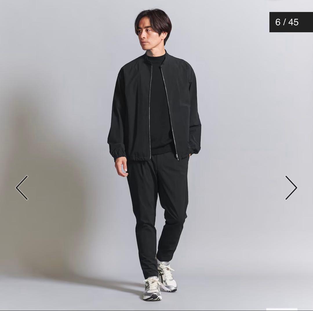 360°MASTER 1プリーツ テーパード イージーパンツ 新品