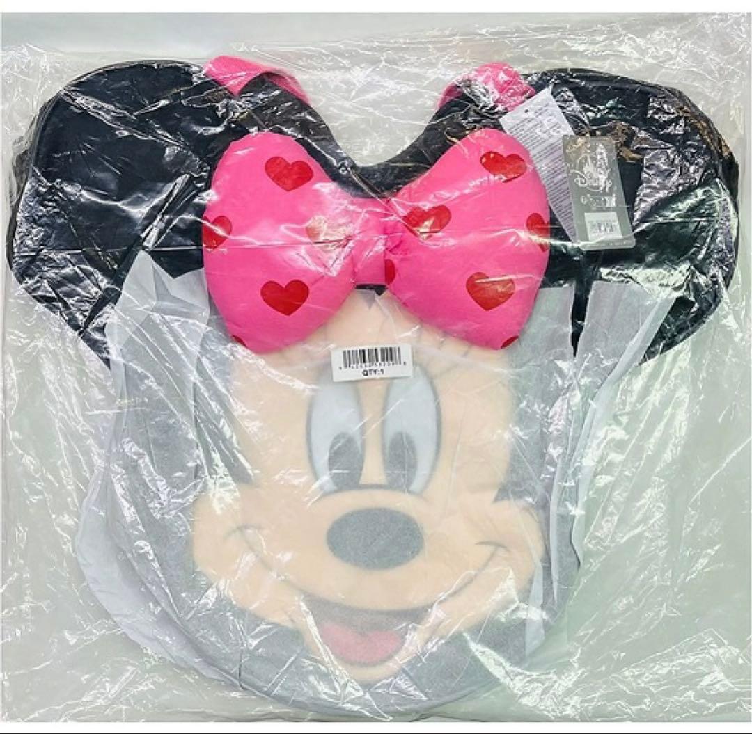 US ディズニー限定 ミニーマウス ビッグフェイス トートバッグ 大型バッグ