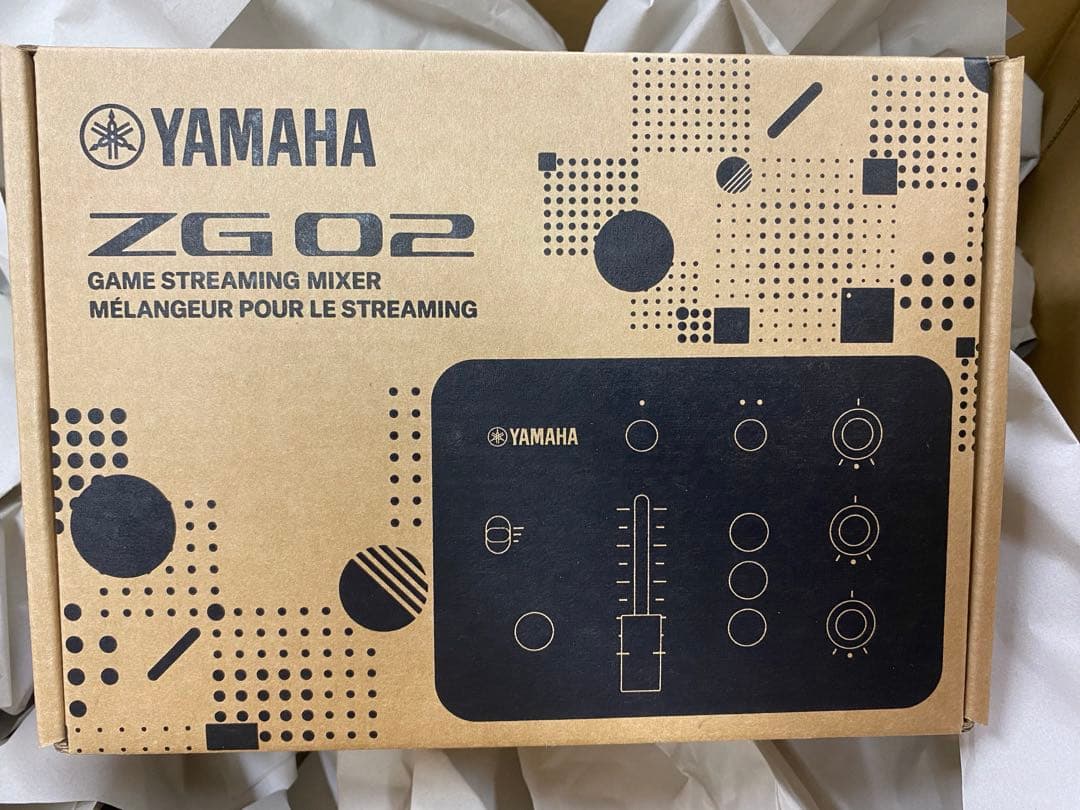 新品未開封　Yamaha ZG02 オーディオインターフェイス