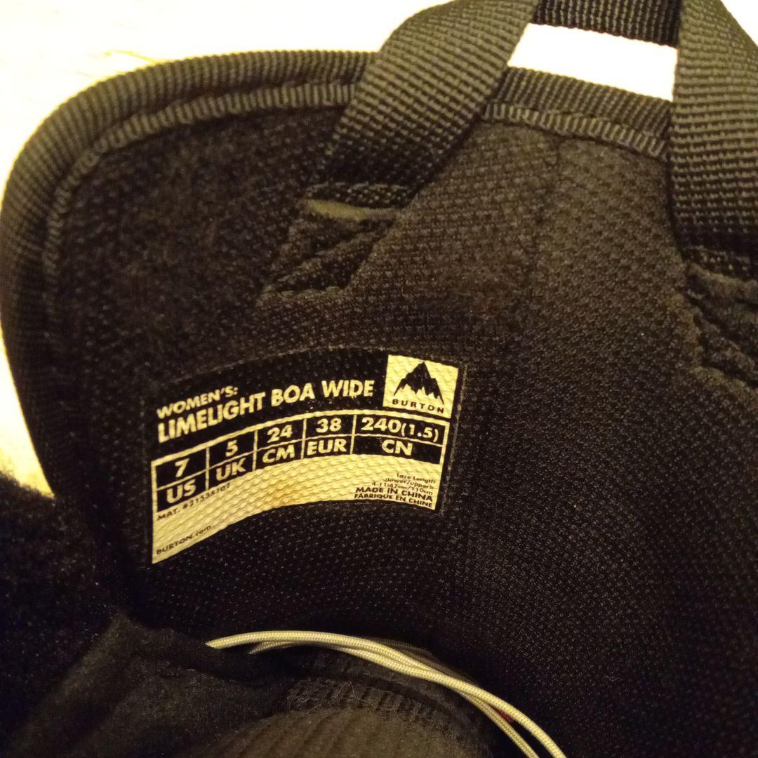 BURTON　Limelight スノーボードブーツ 黒