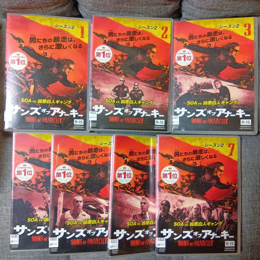 サンズ オブ アナーキー／7シーズン 全49巻／森川智之 吹替作品／即日発送