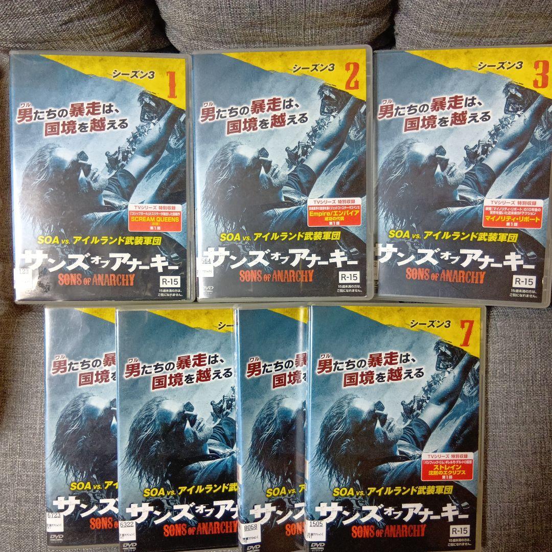 サンズ オブ アナーキー／7シーズン 全49巻／森川智之 吹替作品／即日発送