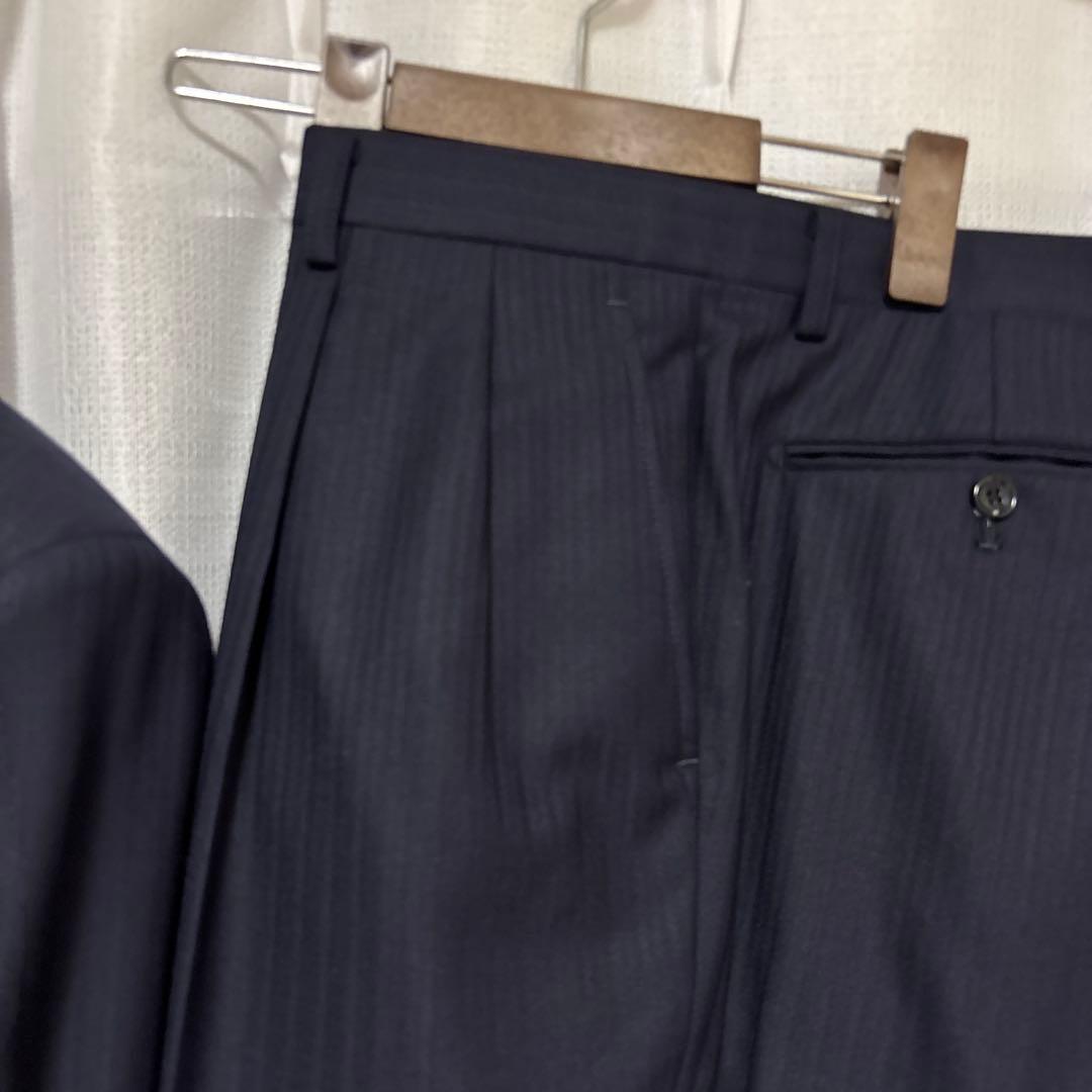 紺ストライプ　REGAL 2タック　ビジネススーツ