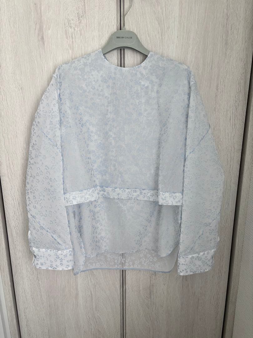 Blamink 梅田阪急限定ブラウス　ブルー