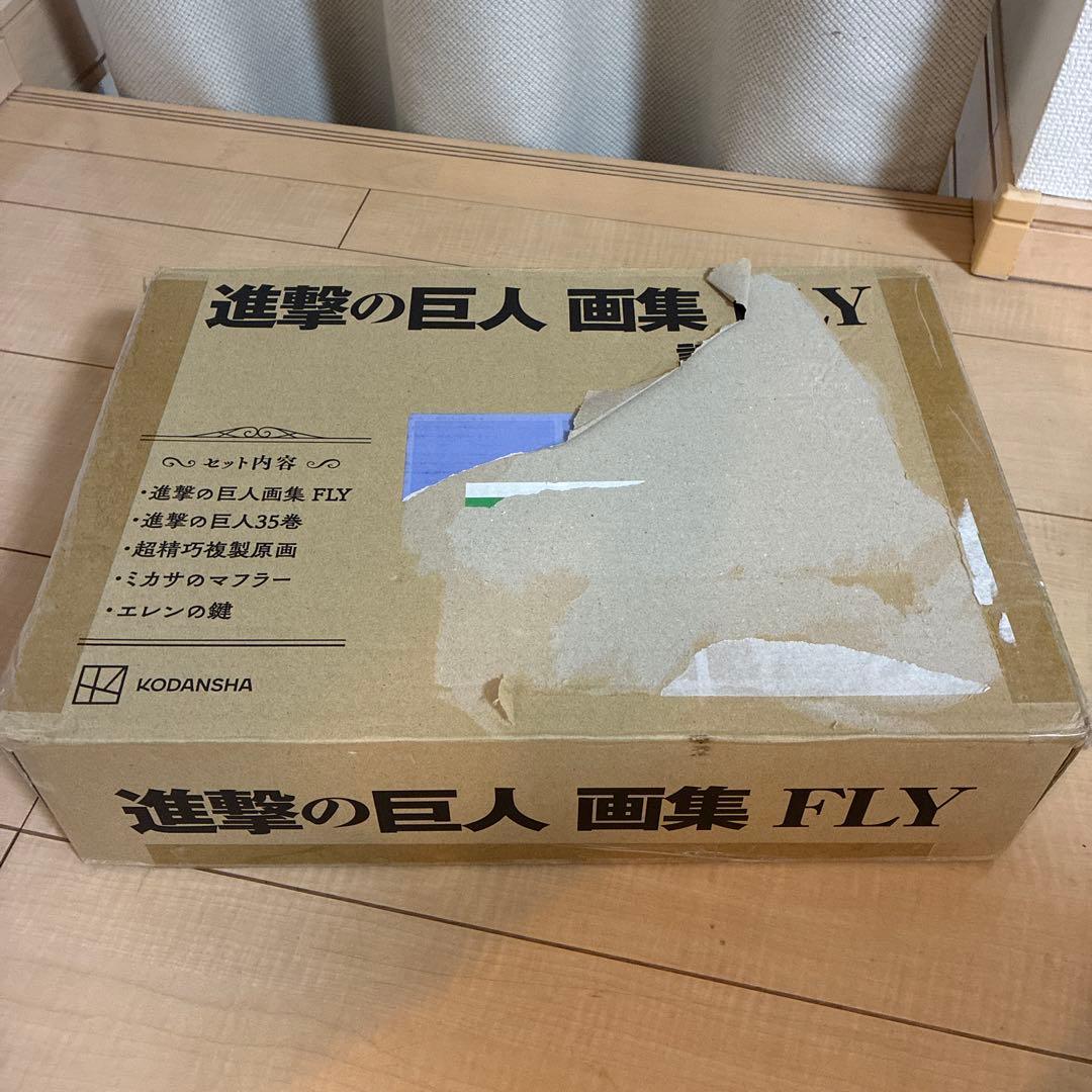 進撃の巨人 画集 FLY 35巻欠品 諫山創 attackontitan