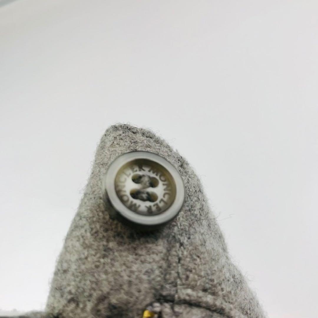 美品★モンクレール・ブランドロゴタグ付 ウール ショートパンツ(42)