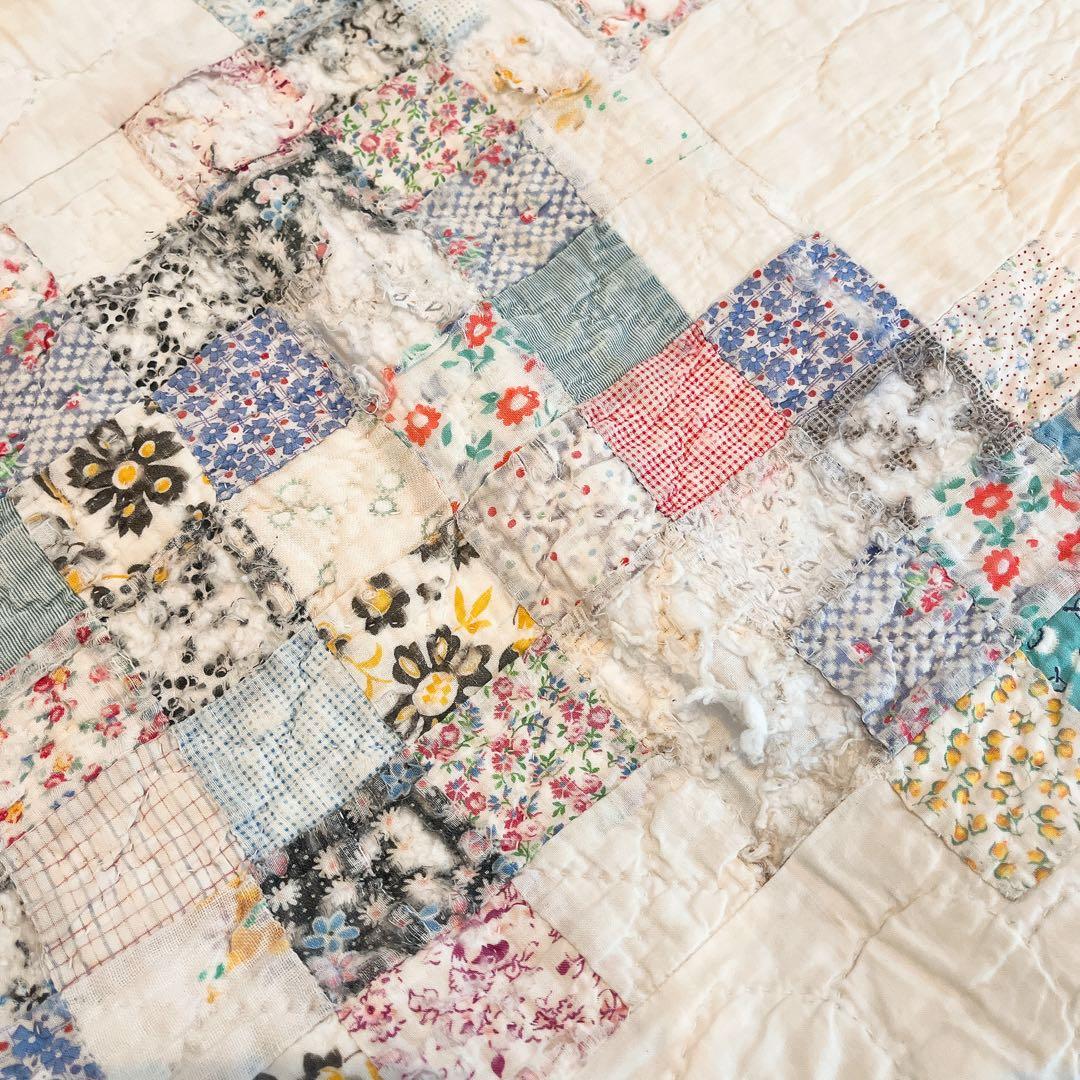 アンティークキルト　ヴィンテージ　フィードサック