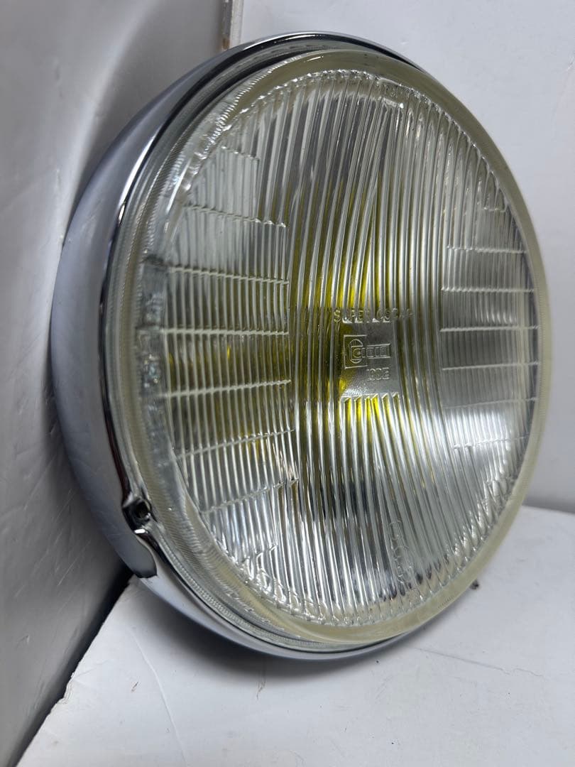 当時物シビエスーパーオスカー180πシビエ凹レンズ付ヘッドライト/マーシャル