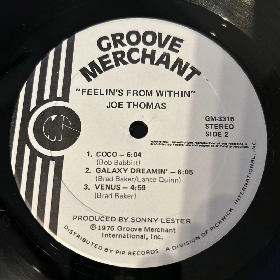 Joe Thomas Feelin's From Within レコード