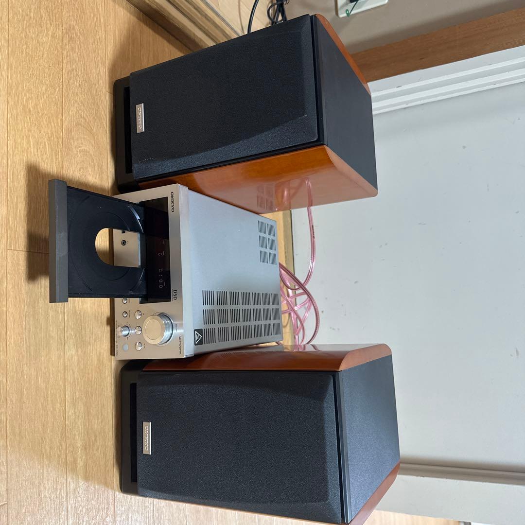 ONKYO ミニコンポ リモコン付き CR-N765 D-212EX 美品