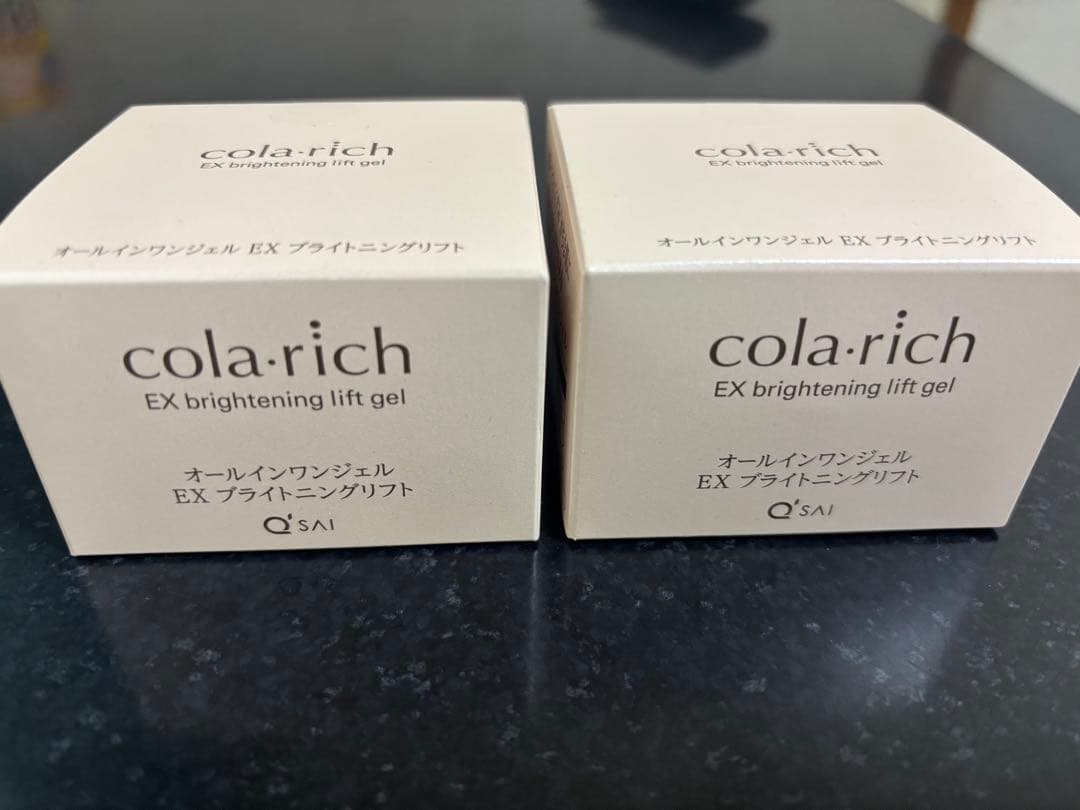 cola:rich EX brightening lift gel 2個セット