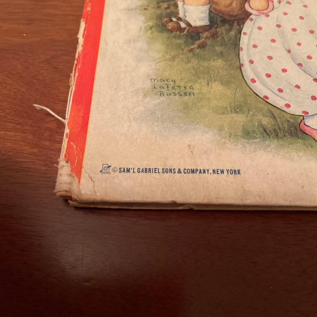 アンティーク楽譜「Nursery Songs」