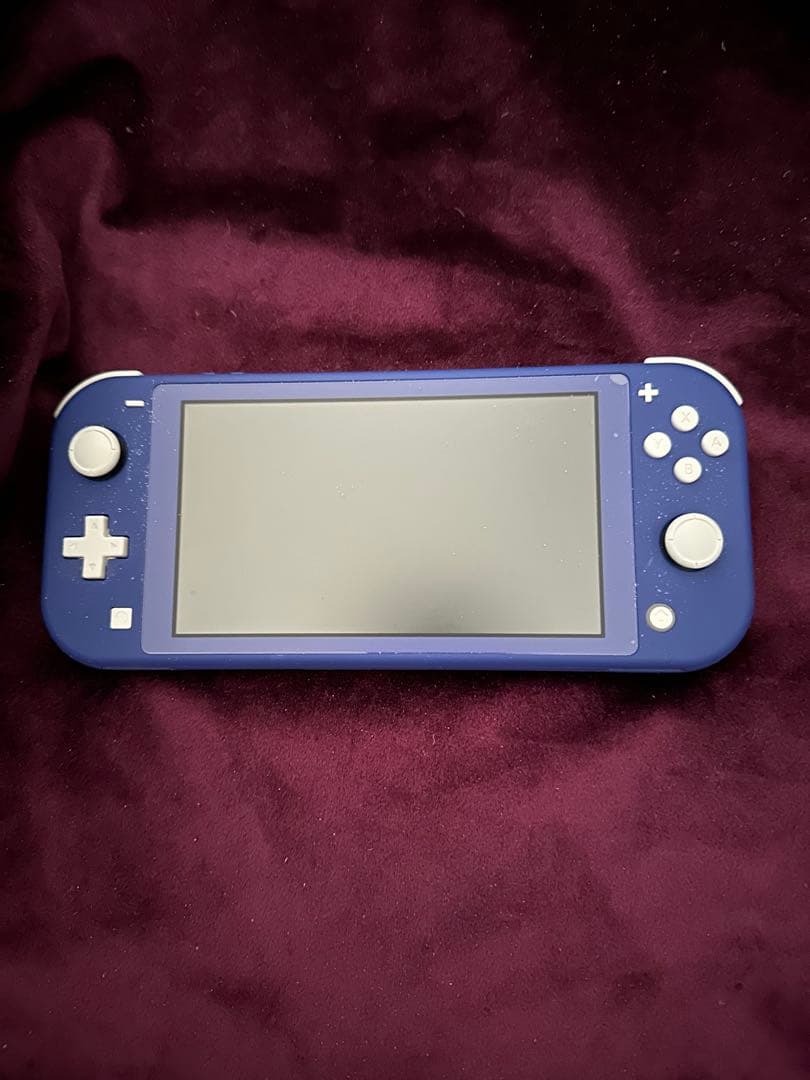 Nintendo Switch Lite 青 + マリオケース　カセット二個付き