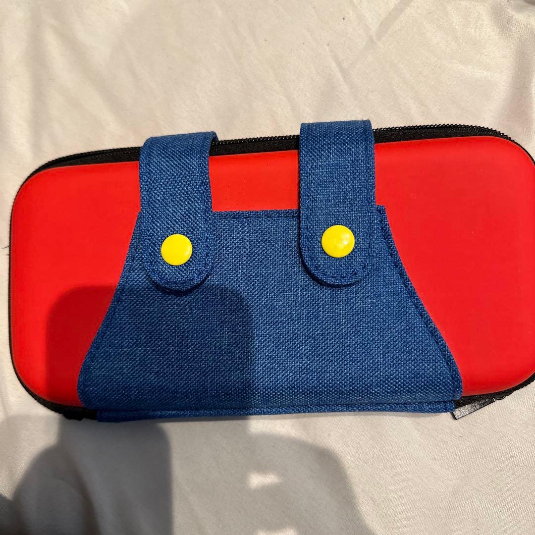 Nintendo Switch Lite 青 + マリオケース　カセット二個付き