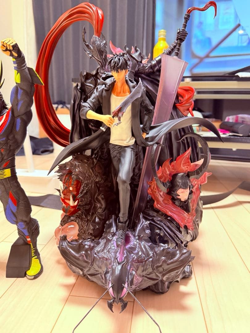 最終値下げ【全世界450体限定】公式 俺だけレベルアップな件 フィギュア1/6